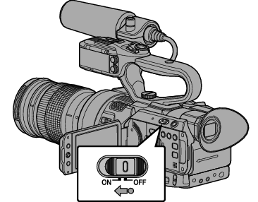 GY-LS300 PowerON_01